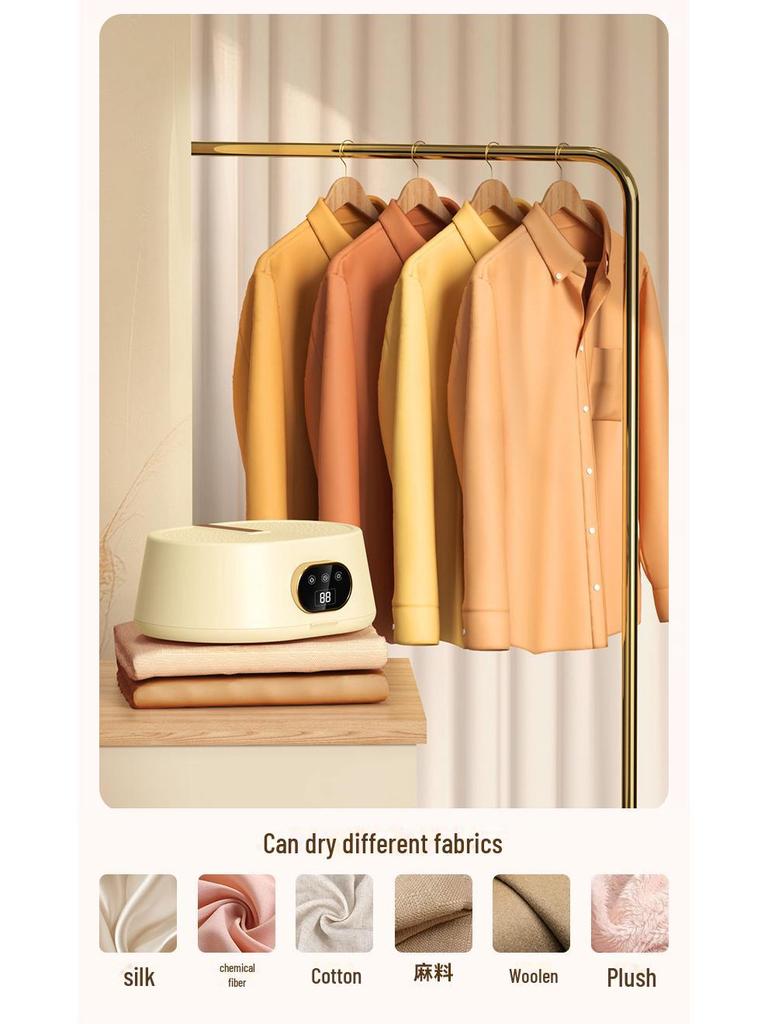 Compact Smart Clothes Dryer for Quick Drying and Disinfecting Baby Apparel