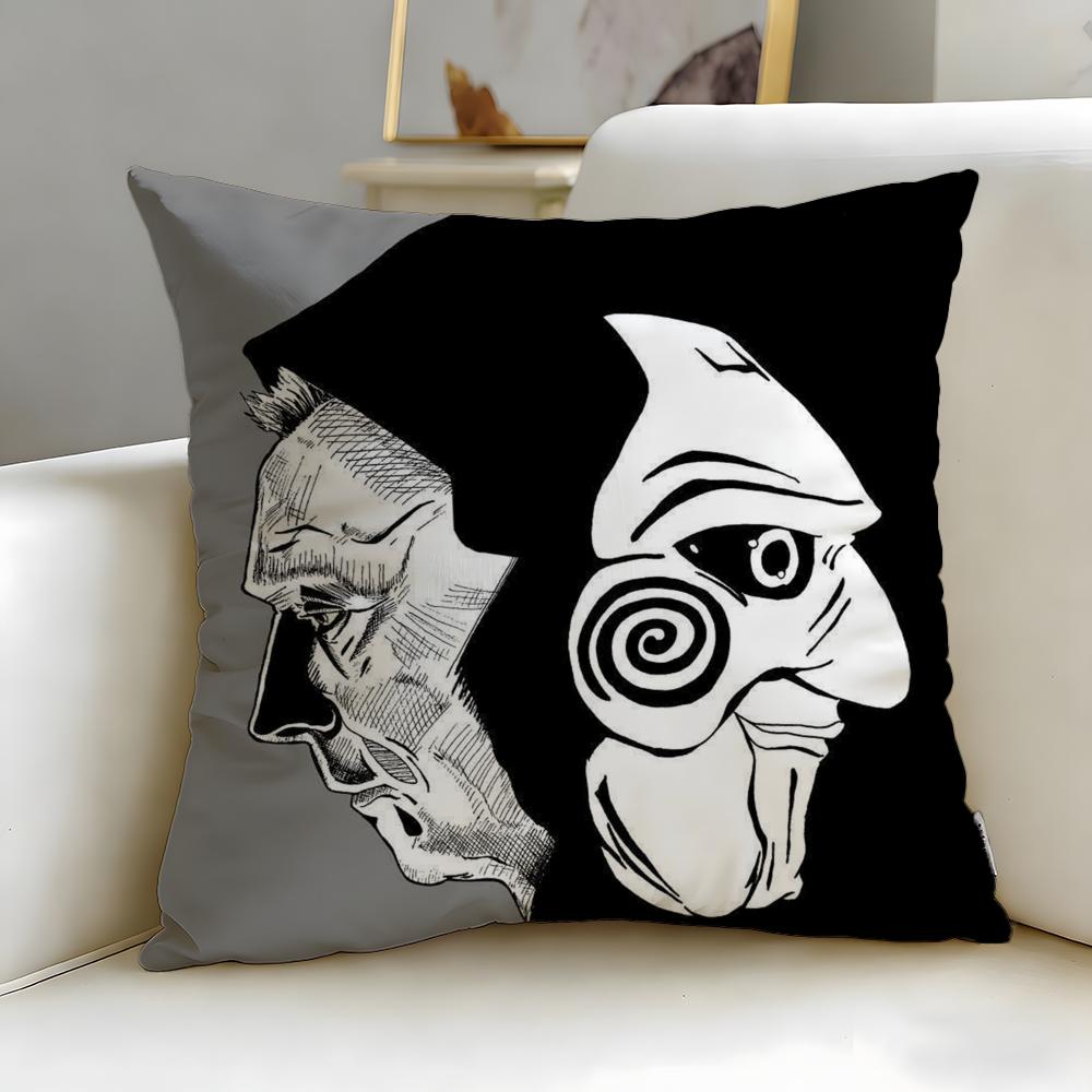 popular movie X Saw X Cushion Cover Soft & Easy-Wash Pillow Case – Versatile for Couch, Bed, Travel and Office