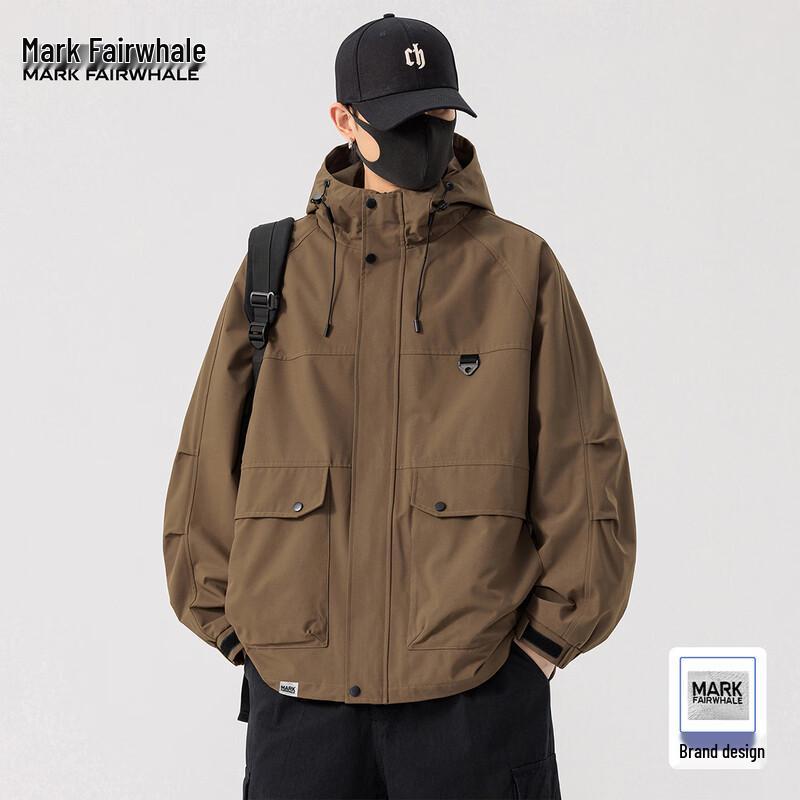 Mark Fairwhale Men's Hooded Workwear Jacket