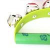 Tambourine Musical Instruments Half Moon Jingles Handheld Percussion with Ergonomic Handle Grip for
