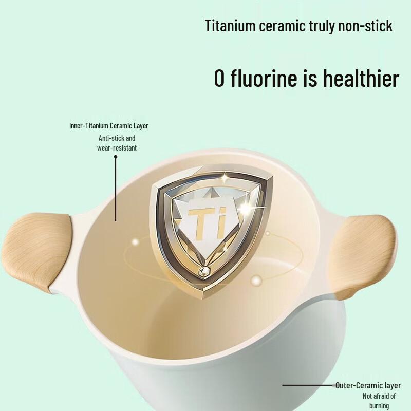 COOKER KING 22cm Ceramic Non-Stick Soup Pot