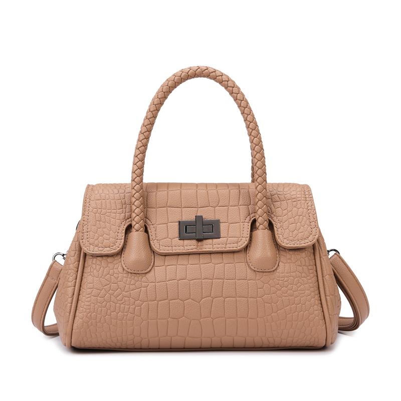 Damenmode PU Leder Handtaschen Luxus Designer Schulter Umhängetasche Damen Große Kapazität Retro Stil Marke Messenger Tote