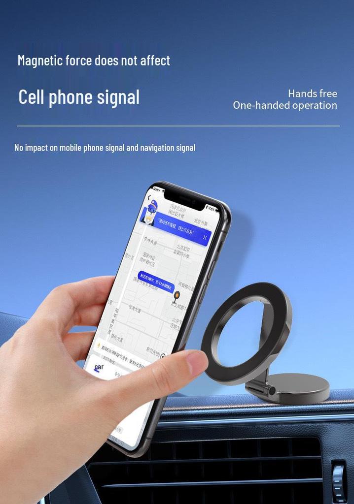 High-End Rotating MAGsafe Magnetic Car Phone Holder