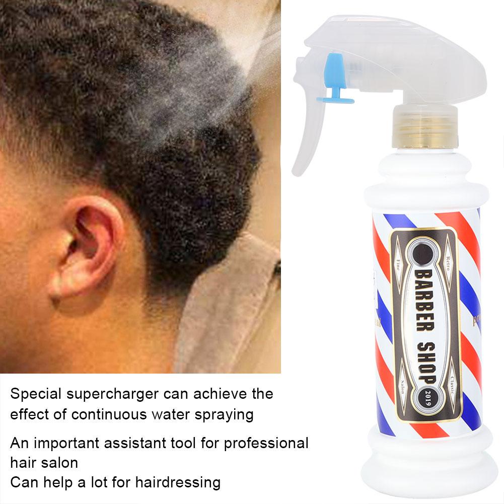 Hairdressing Spray Bottle Salon Barber Shop Hair Styling Water Spray Kettle 150mlWhite