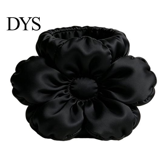 Soft Satin Flower Pen Cup Holder, Petal Design Desk Organizer, Durable Desktop Decoration for Home Office PLA Storage Container, School Supplies