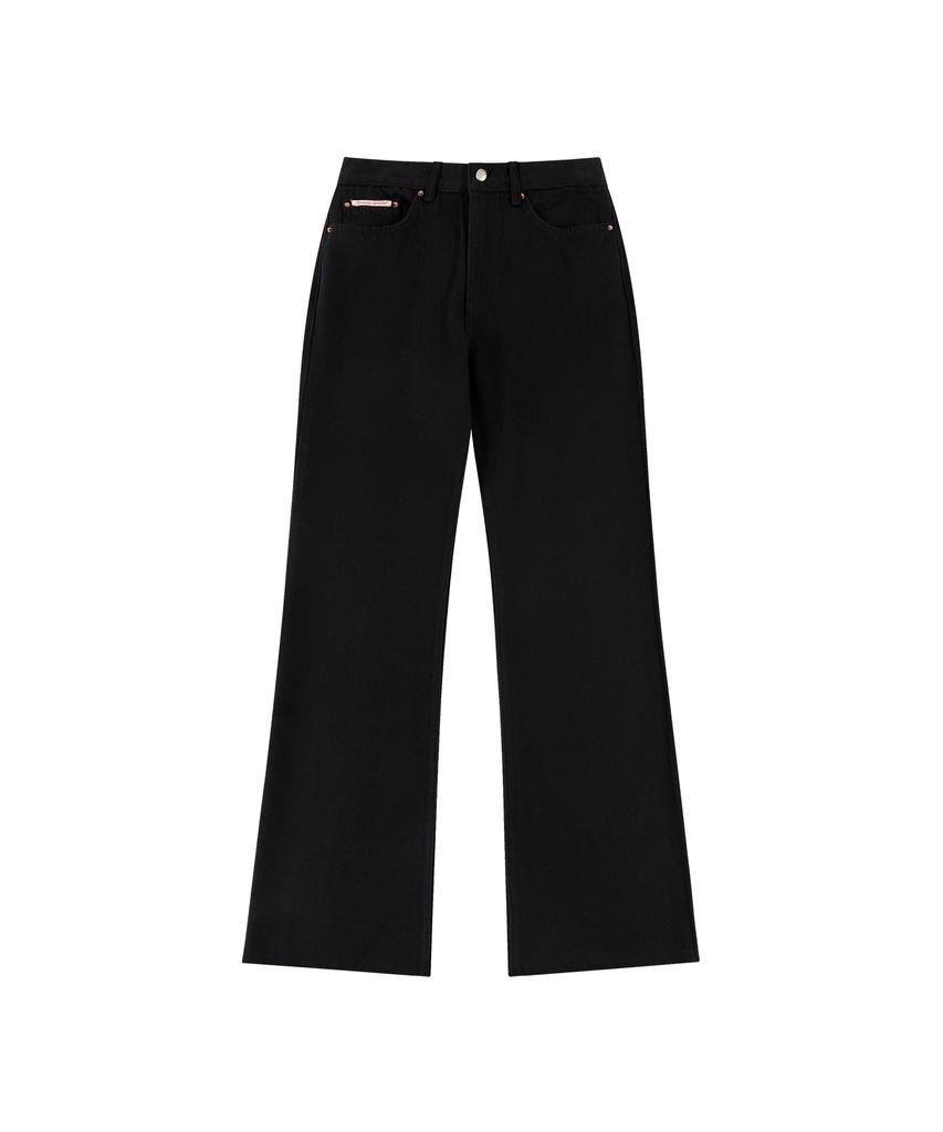 Banwonateullie P3286 Cotton Straight Pants_Black