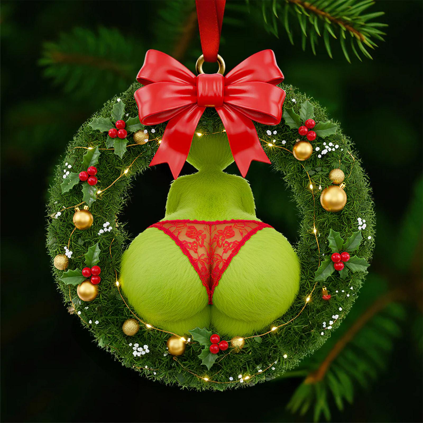 

Подвесное украшение на елку, украшение в виде спортивного автомобиля, плоское украшение-подвеска One Size