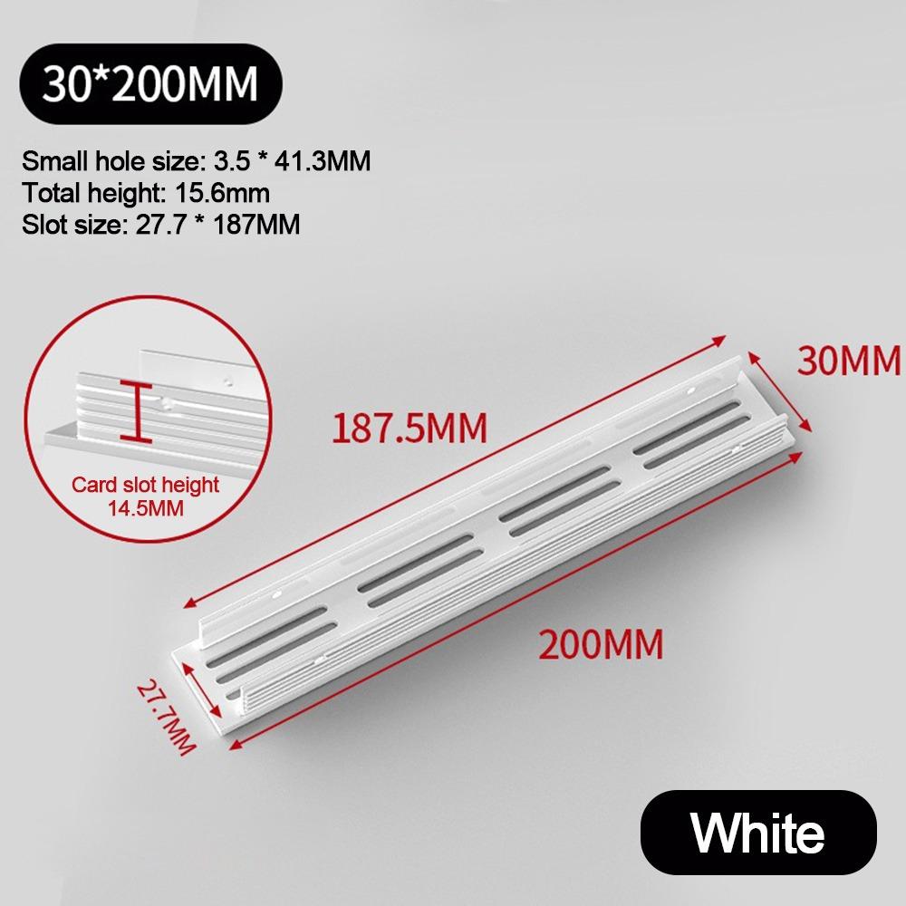 Aluminum Alloy Wardrobe Air Vent Decor Ventilator Grille Cover  Closet Shoe Wardrobe Accessories