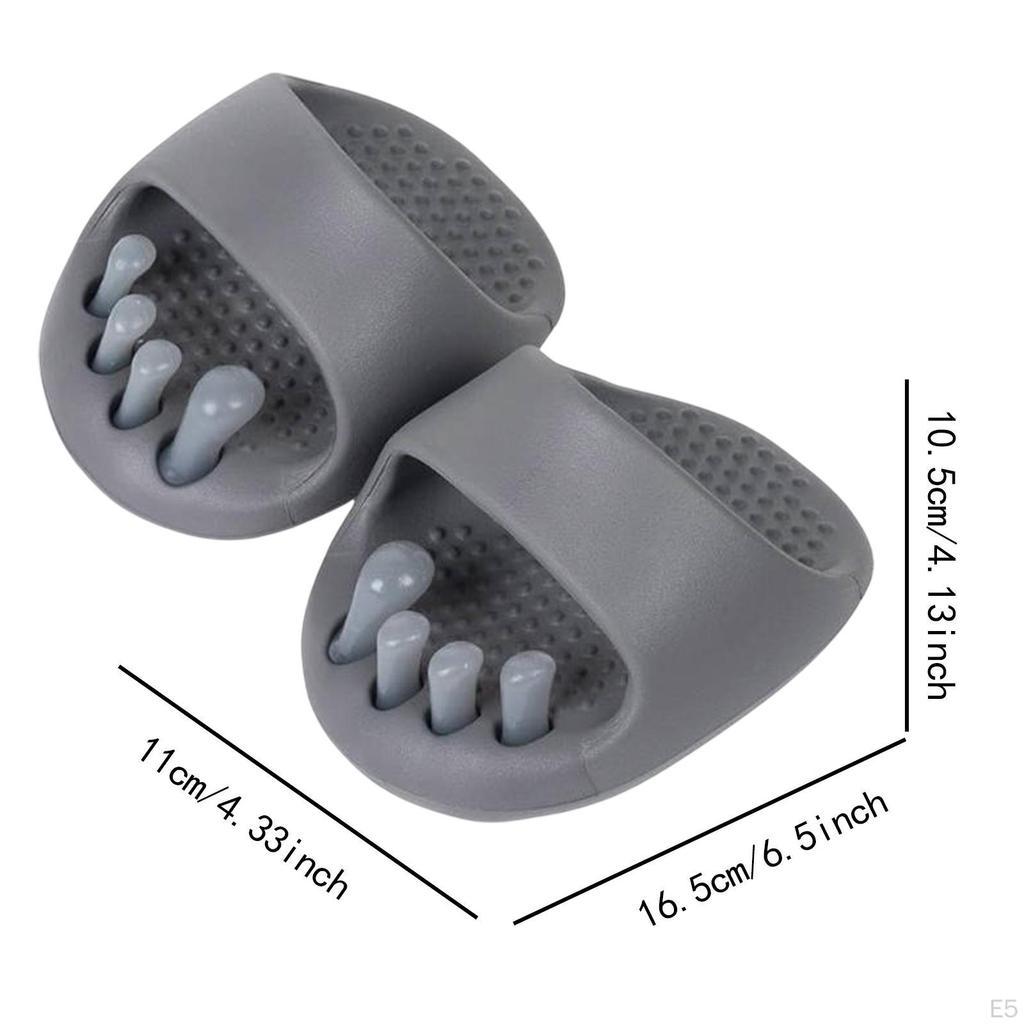 2 Pieces Arch Trainers Sandles for Foot Massage Women Men Massager