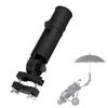 Universal Golf Cart Umbrella Holder Adjustable Golf Trolley Umbrella Stand Clip Buggy Baby Pram Wheelchair Umbrella Bracket