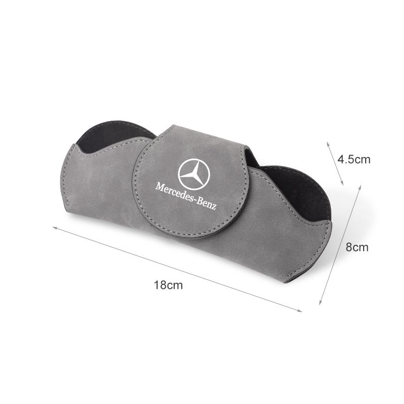 GLC GLB Car Glasses Box Storage Holder Sunglasses Case Glasses Holder Magnetic For Mercedes Benz AMG GT GT4 W204 205 212 GLC GL