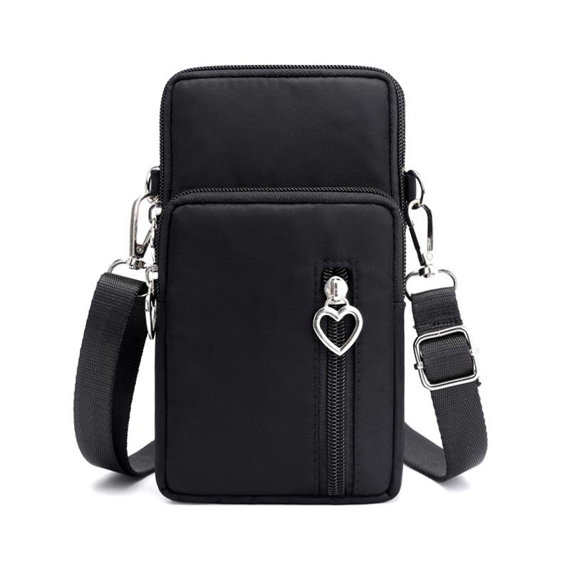 2024 Korean Style Women's Crossbody Phone Bag & Coin Purse - Vertical Mini Design