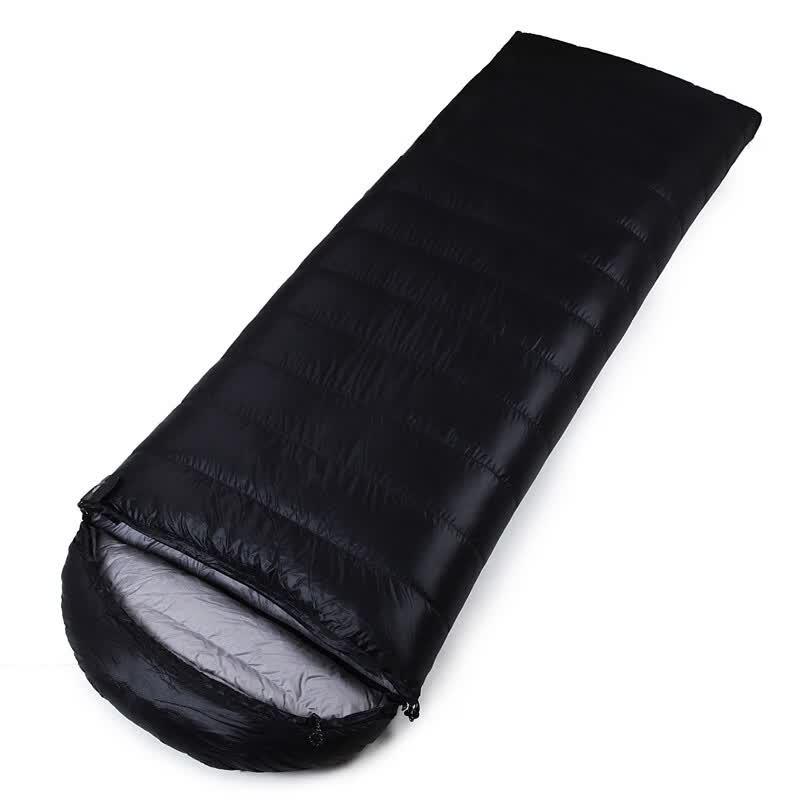 Li Shen Outdoor Camping Warm Spliceable Hooded Envelope Sleeping Bag for Adults
