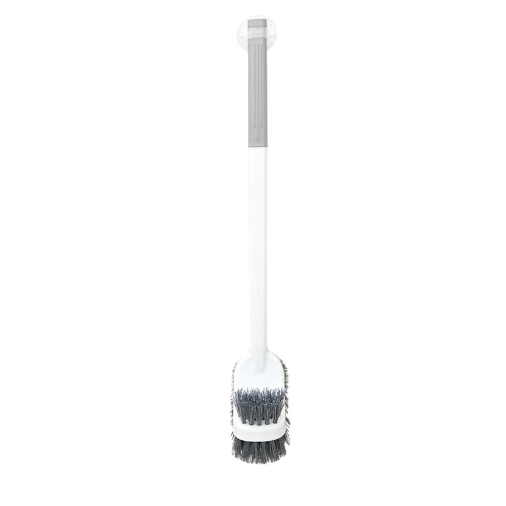 Long Handled Toilet Brush Double-Sided Elbow Bathroom Brush New Squat Brush Cleaning Tool