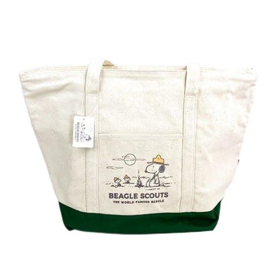 

Cooler Tote Bag L Snoopy Ivory [Marimo Craft]
