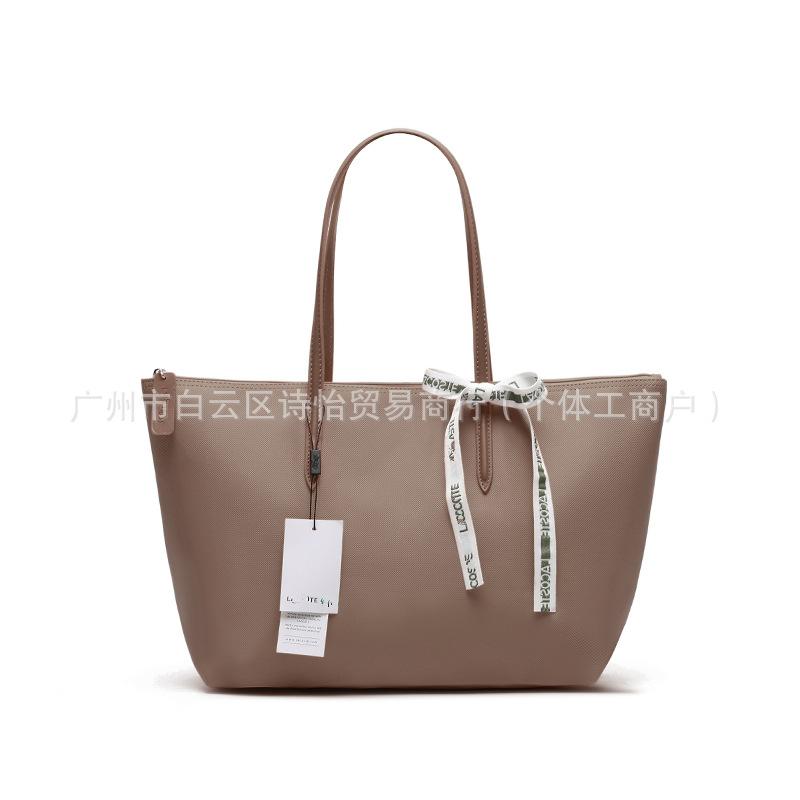 Yatay L timsah moda tote çanta büyük kapasiteli dumpling çanta alışveriş çantası taşınabilir omuz çantası iş çantası