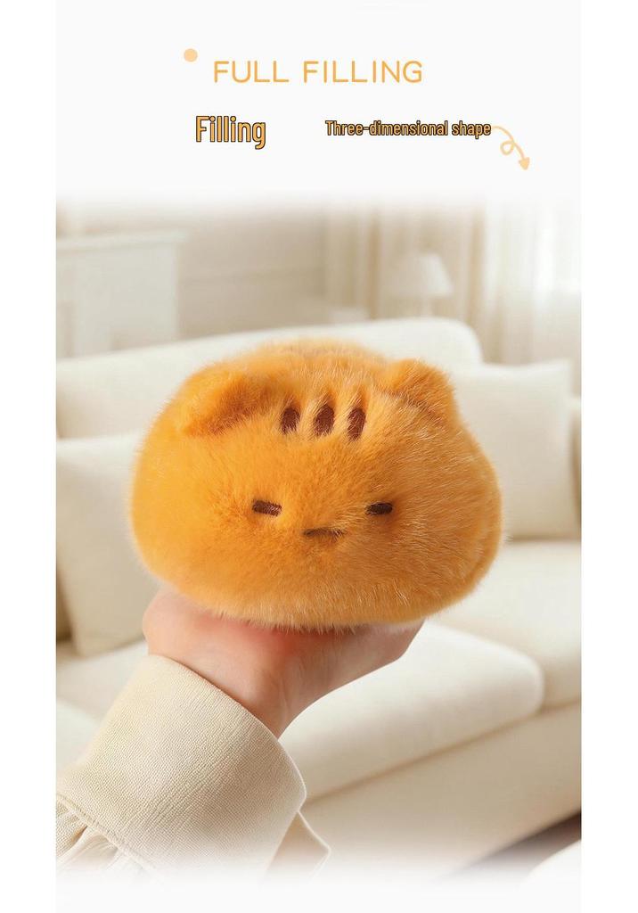 Cute Cat Squeeze Plush Toy - Small Desk Companion for Office, Cartoon Girl Gift