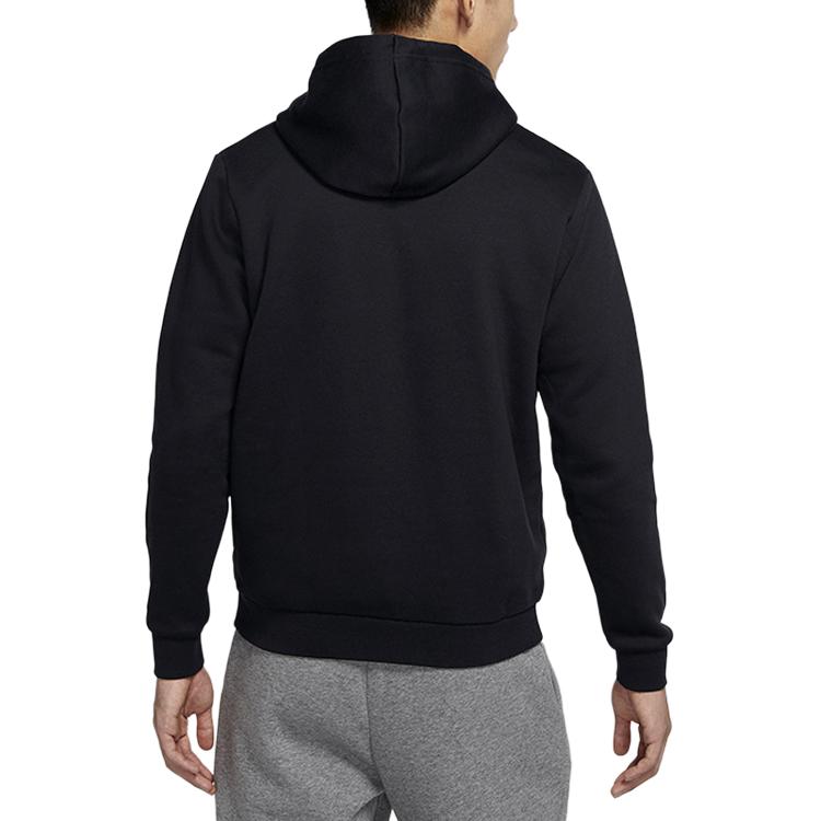 Jordan Sweatshirts Men's Black Hooded Moderate Regular DC9091-010
