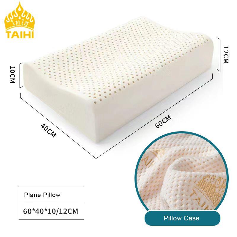 Orthopedic Latex Pillow Thailand Pure Natural Massage Memory Ergonomic Cervical Neck Pain Pillows For Sleeping For Bedroom