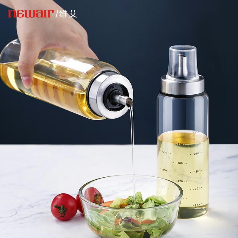 Newair Glass Leak-Proof Oil Dispenser