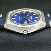 VINTAGE SEIKO 5 AUTOMATIC 6349A JAPAN MENS BLUE COLOR DIAL WATCH a701270-5