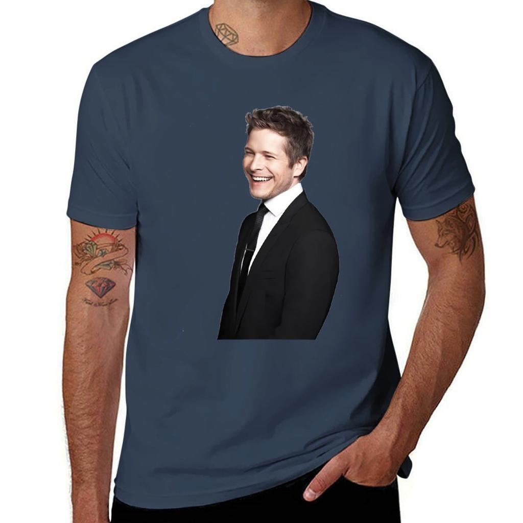 Matt Czuchry Tshirt Fashion Casual Short Sleeve Tshirt