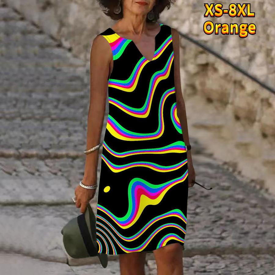 Женское платье с v-образным вырезом — фото 6