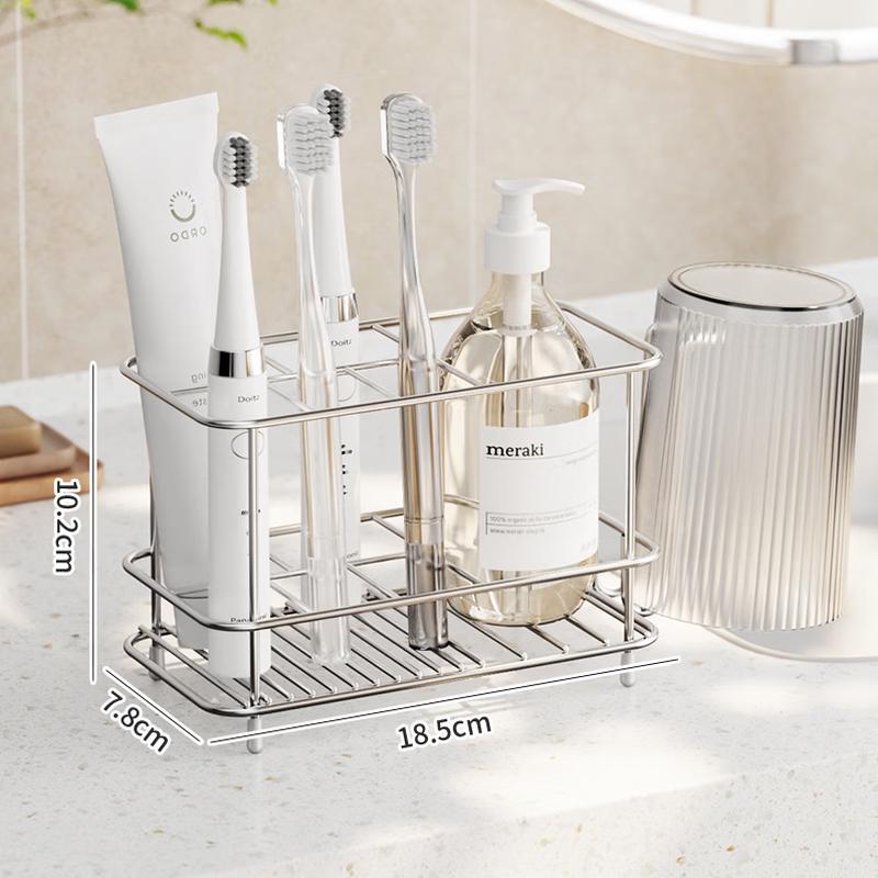 GOWKE Stainless Steel Toothbrush Holder