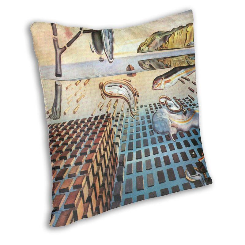 Surrealism Paintings By Salvador Dali Cushion Cover Home Decor Square Famous Art Throw Pillow Cover 45X45Cm Pillowcase For Sofa