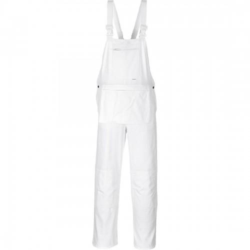 Portwest Mens Bolton Bib And Brace Trouser XS R blanc