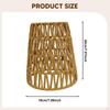 Vintage Design Pendant Lamp Shade Light Cover Paper Rope Woven Rustic Lampshade for Restaurant
