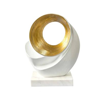Abstrakte Skulptur Modern Geometrisch Strukturiert für Wohnzimmer, Eingangsbereich