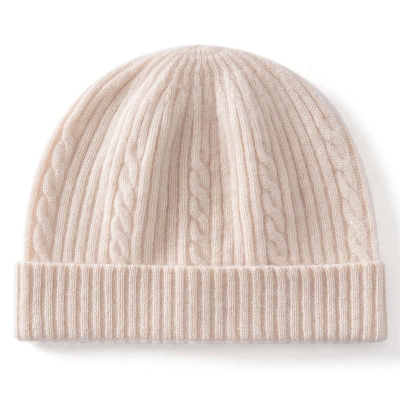 Cashmere Autumn and Winter New Unisex Fashion Versatile Warm Ear Protection Cold Knitted Hat