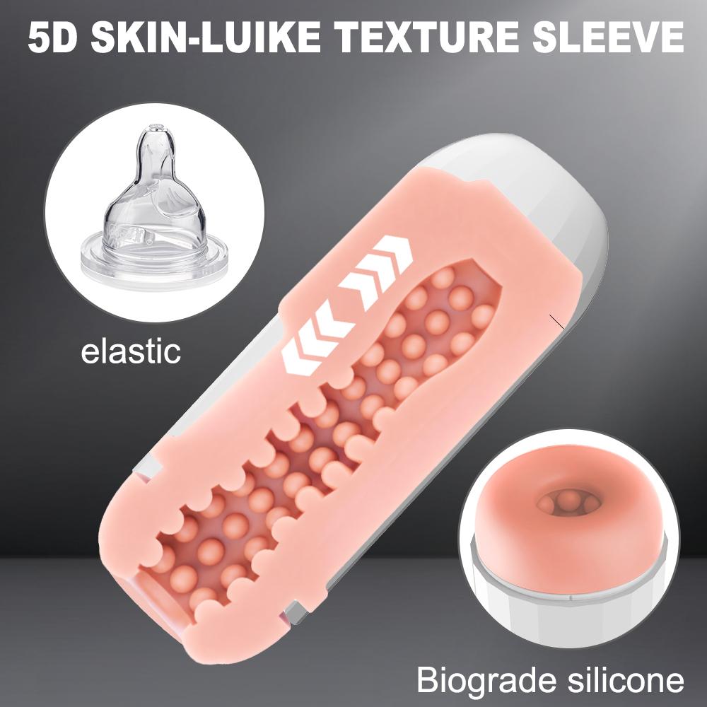 Automatic Sucking Male Masturbator Cup Vibration Blowjob Machine Glans Stimulator Pussy Penis Pump Toys For Man Adults