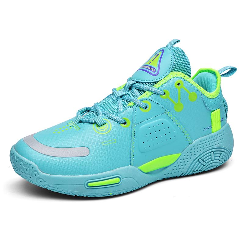New Basketball Shoes Men Yu Shuai 15 College Students Non-slip Cushioned Sports Shoes Rubber Outsole Leisure Running Shoes
