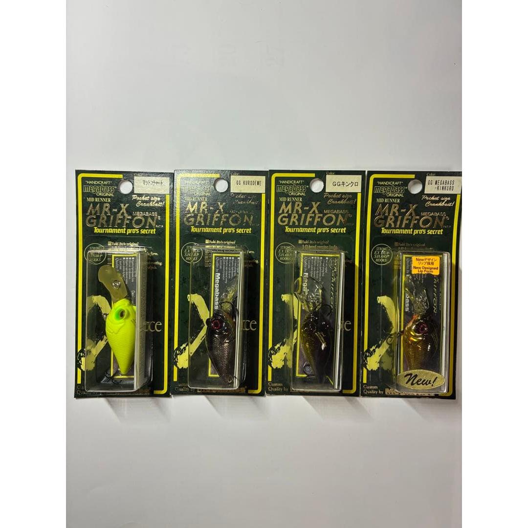 Used Megabass MR-X GRIFFON 4 piece set