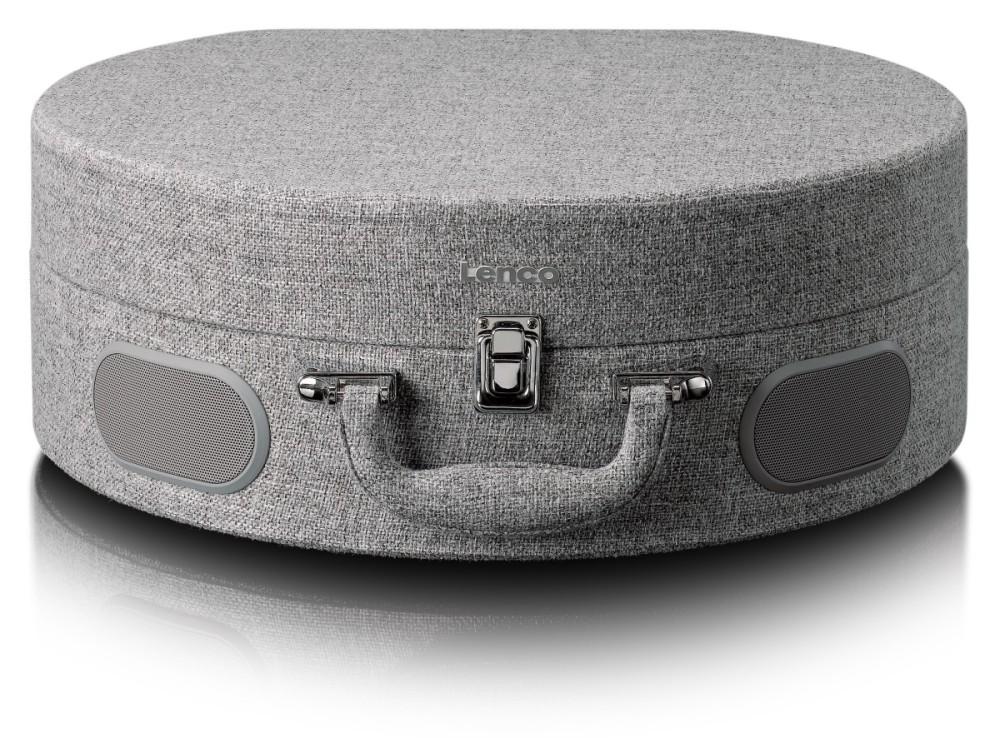 LENCO LS-66GY - Turntable with Speakers and AT-3600 Cartridge, Lenco