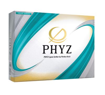 BRIDGESTONE 19PHYZ Green Golf Pack of 12 Balls,