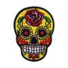 Patchion Mexican Skull Calavera Yellow - Sew-on - Embroidered Patch/Badge/Emblem