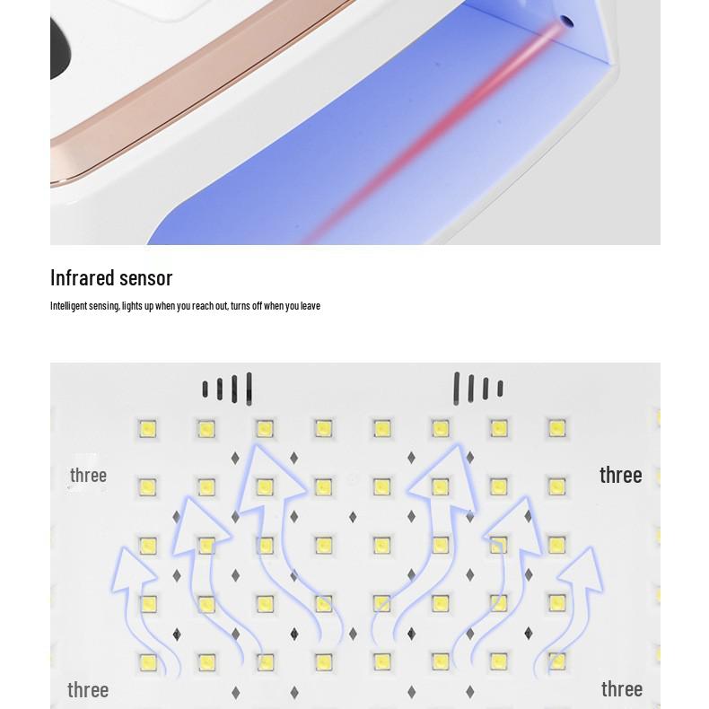 Cross-Border Wearable Nail Art UV Curing Lamp & Hand Pillow