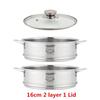 Basket with Double Ear Rice Cooker Pot Steaming Grid for Dumplings Drain Basket Kitchen Cooking Tool 304 Stainless Steel Steamer