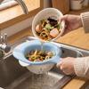 Leak-proof Sink Strainer Basket Anti Clogging Kitchen Sink Drainer  Fruit Vegetable Washing