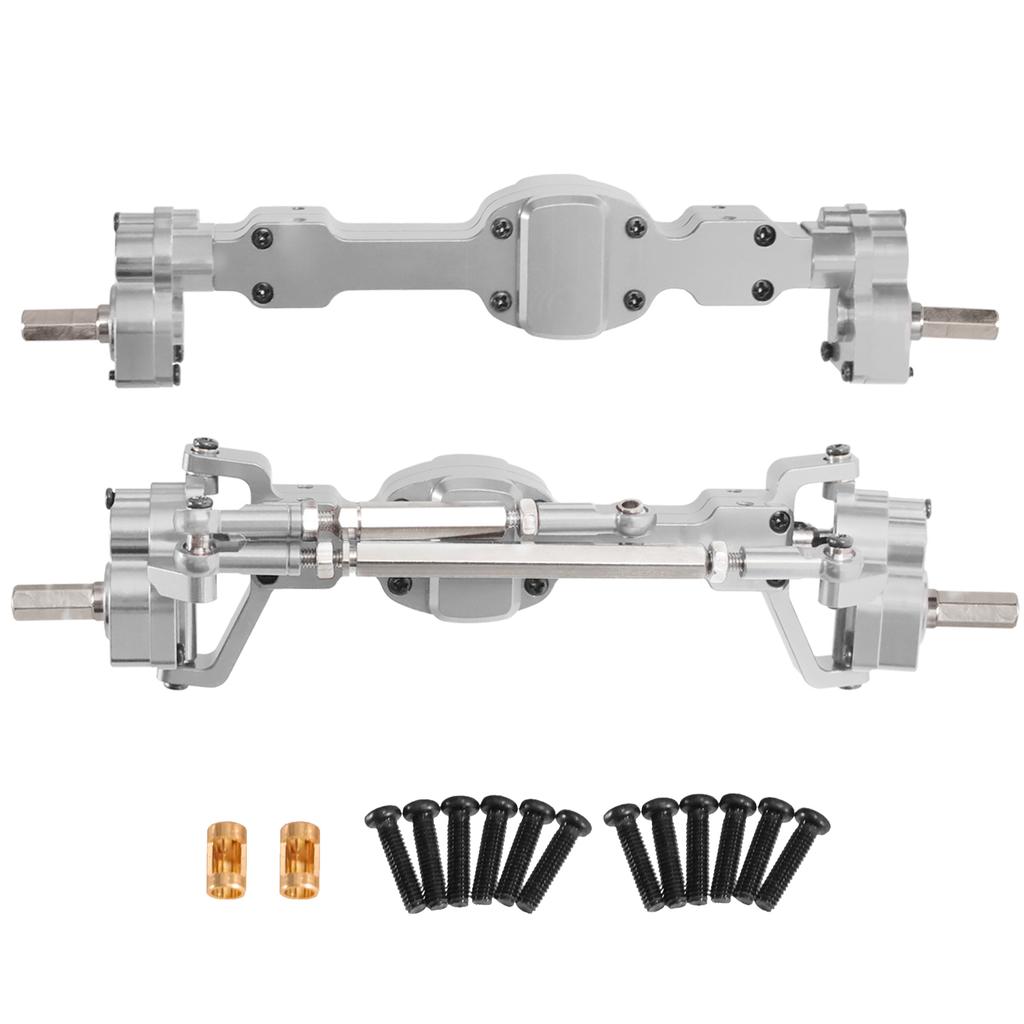 Aluminum Alloy CNC Anodized Full Metal Front Rear Portal Axle for JJRC 1/10 C8815 Willys MB  Retro Jeep Upgrade Accessories