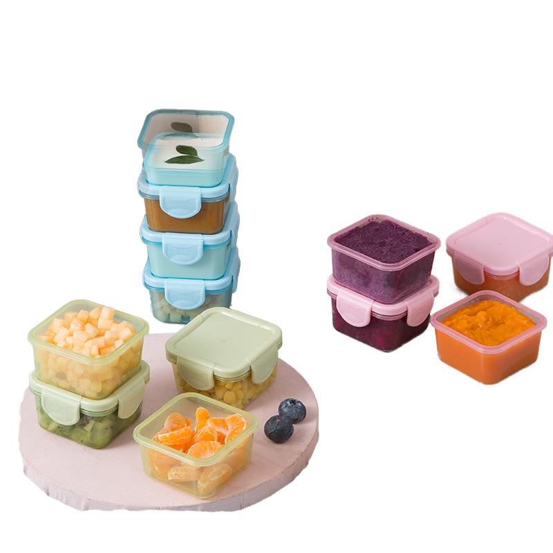 Multifunctional PP Plastic Food Container Preservative Crisper Picnic Kitchen Refrigerator Storage Box for Travel Factory