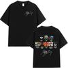 S-XXXL Men Women Singer Rapper Super Star Bad Bunny Printing Tops Adults Unisex Plus Size Short Sleeves Round Neck T-shirt