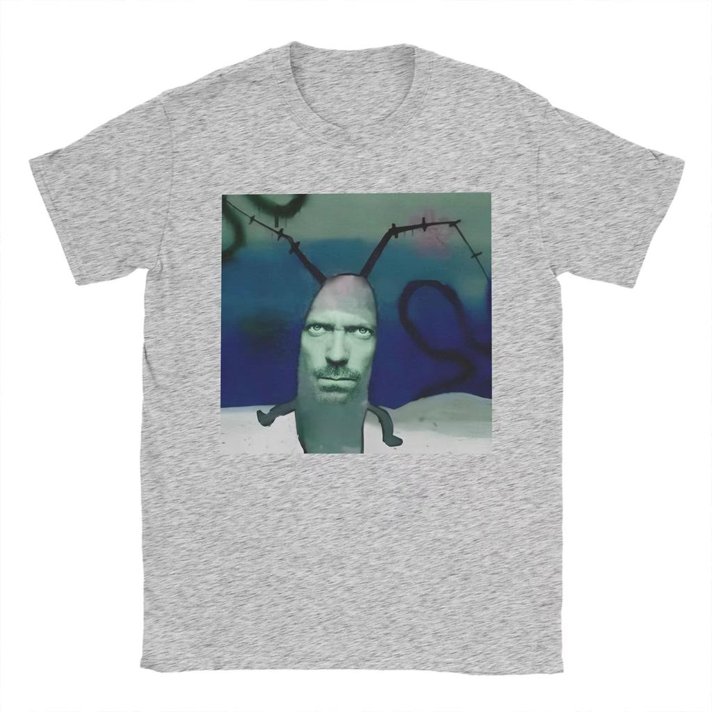 Funny Dr Gregory House Humorous 2000s T-Shirts for Men Crew Neck 100% Cotton T Shirts Short Sleeve Tees Printed Tops