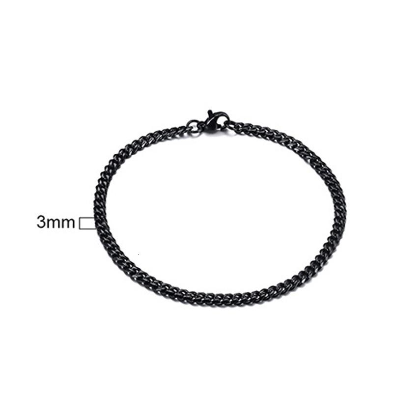 Classic Thin Cuban Chain Bracelets for Men Women,Stainless Steel Chunky Curb Chain Wristband,Classic Metal Jewelry Gift