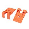 Hinge Mounting Bracket with Powerful 2.6mm Hinge Double-Sided Magnets Gap Spacer Professional Hinge Installation Tool