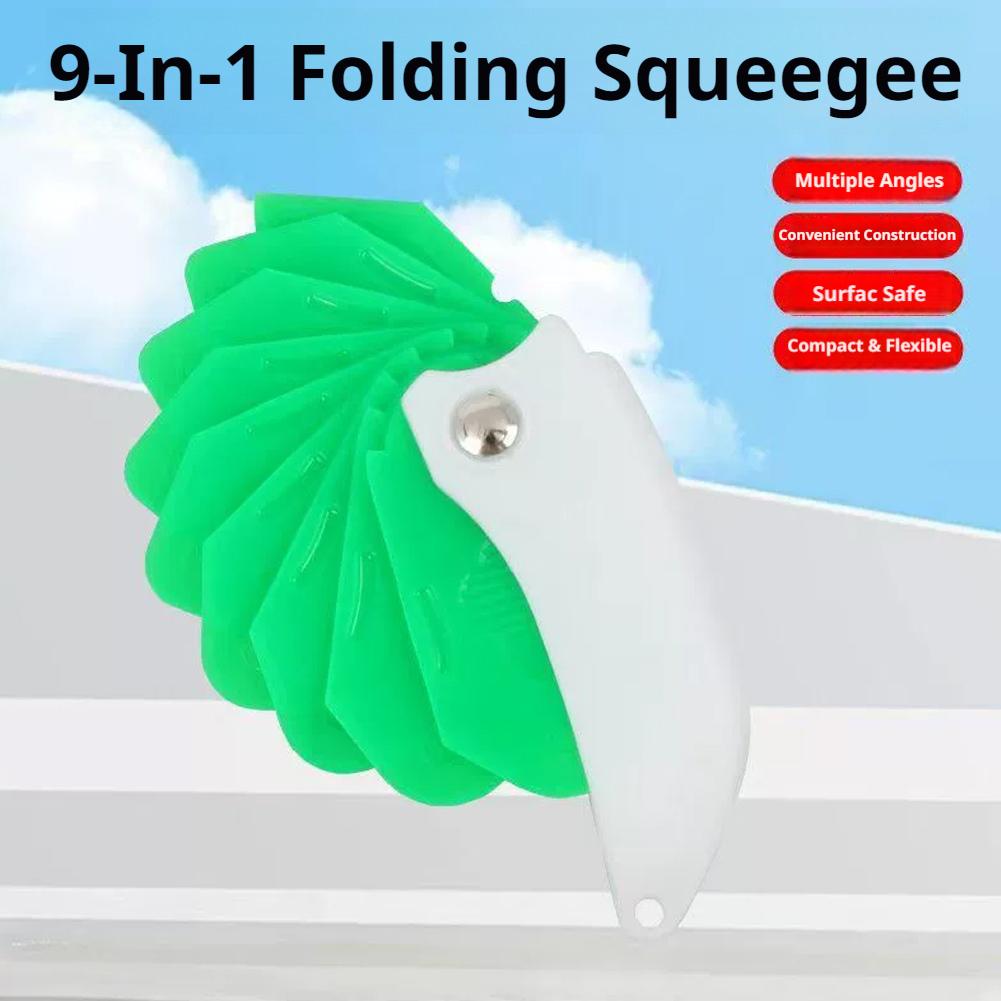 Scratching Board 9-in-1 Multifunctional Scraper Glass Glue Trimming Device Structural Glue Decoration And Gluing Tool