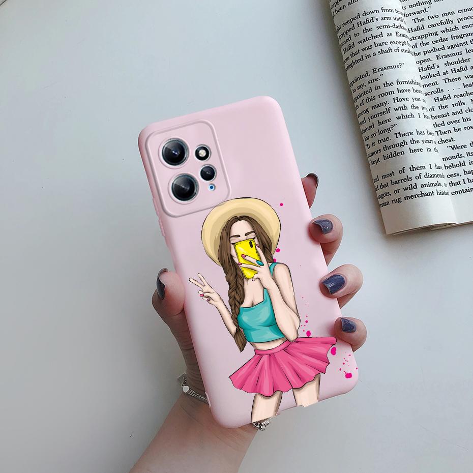 

For Redmi Note 12 4G 5G Case Fundas Pretty Girls Soft Silicone Phone Case For Xiaomi Redmi Note 12 Note12 5G Cover Bumper Coque Redmi Note 12 4G